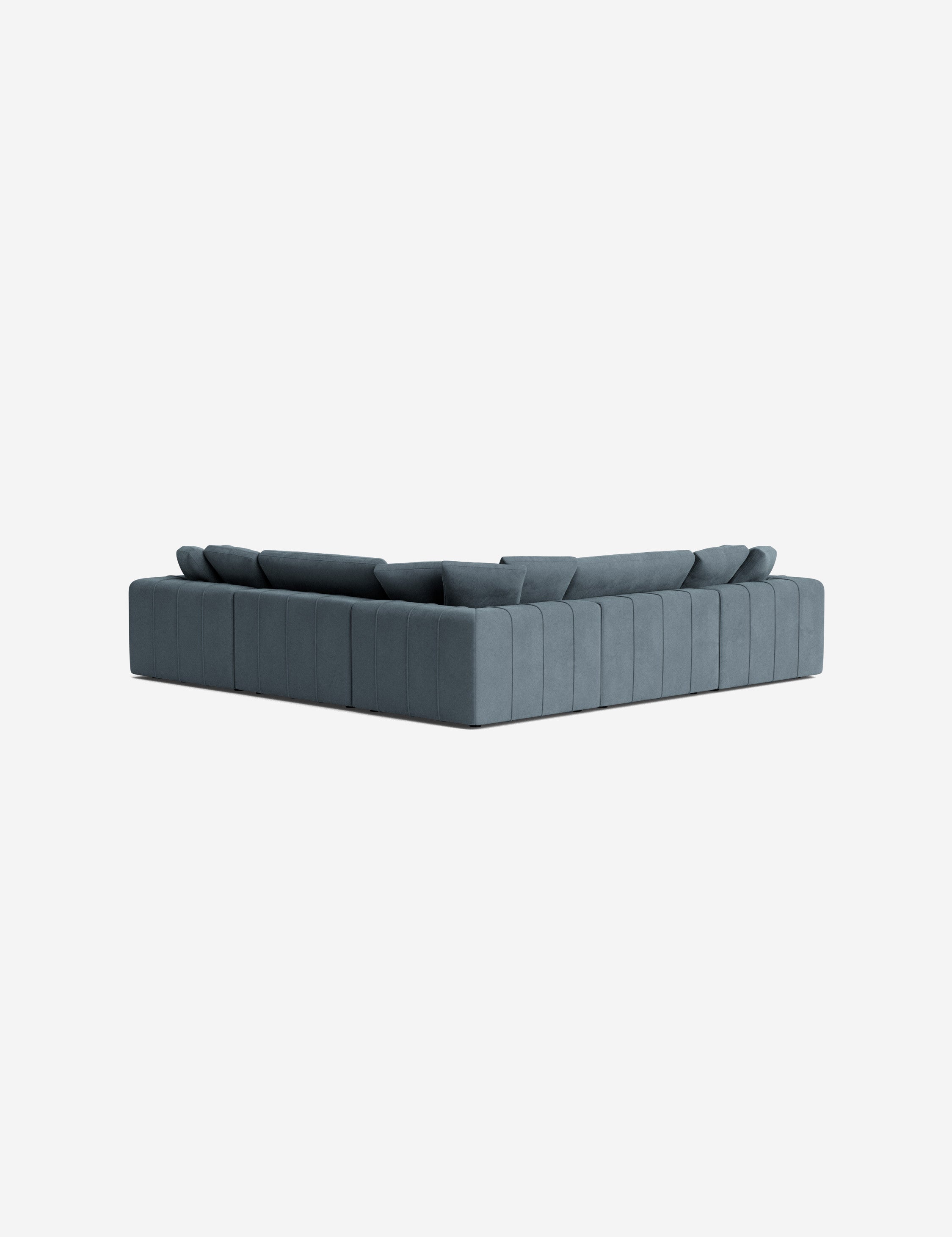 Capella Modular Corner Sectional Sofa - Modern L-Shaped Living Room Furniture for Small Spaces | Perfect for Apartments, Condos & Cozy Homes