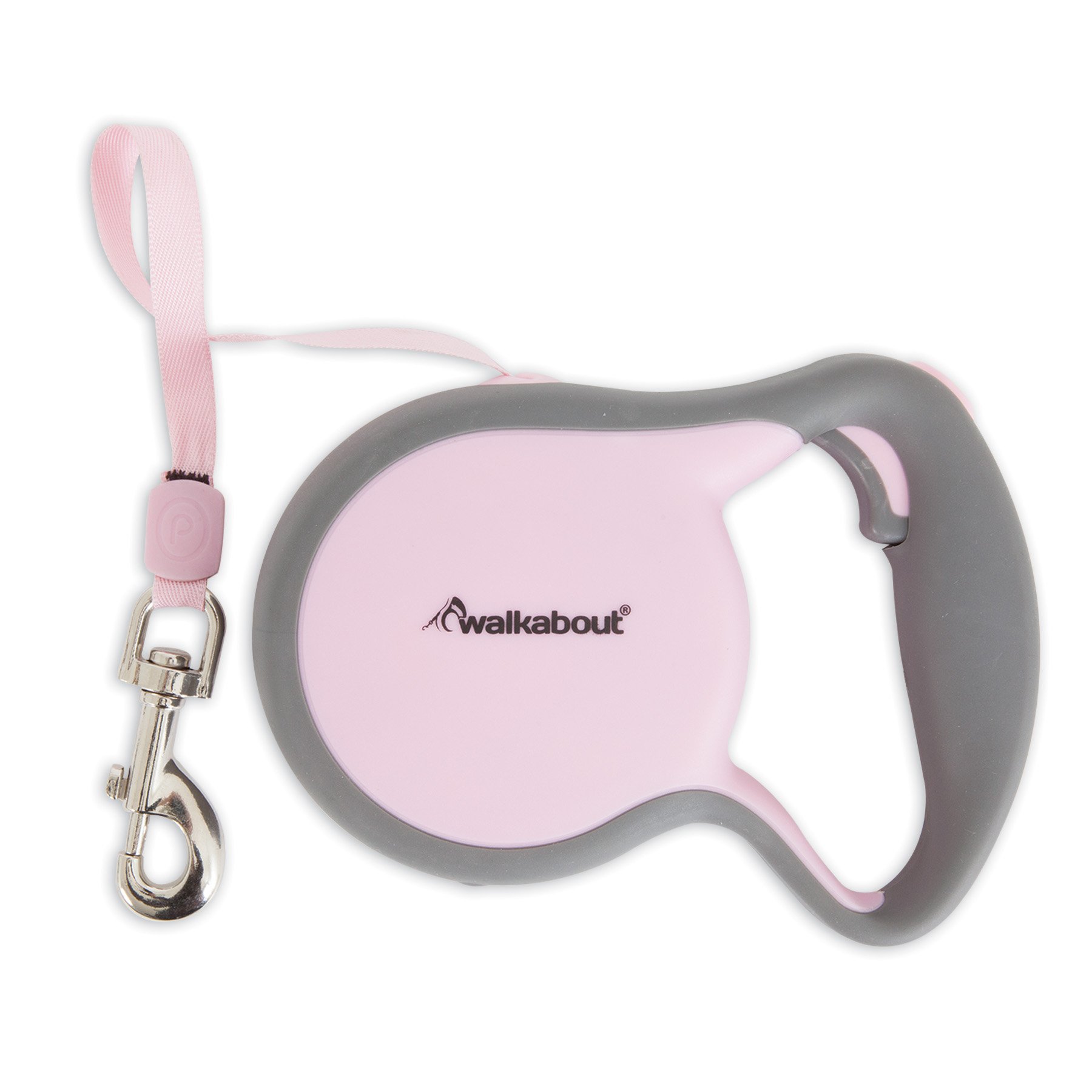 Petmate Walkabout 3 Tape Collar for Small Dogs - Adjustable Pink Nylon Dog Collar with Quick-Release Buckle | Perfect for Daily Walks, Training & Outdoor Adventures