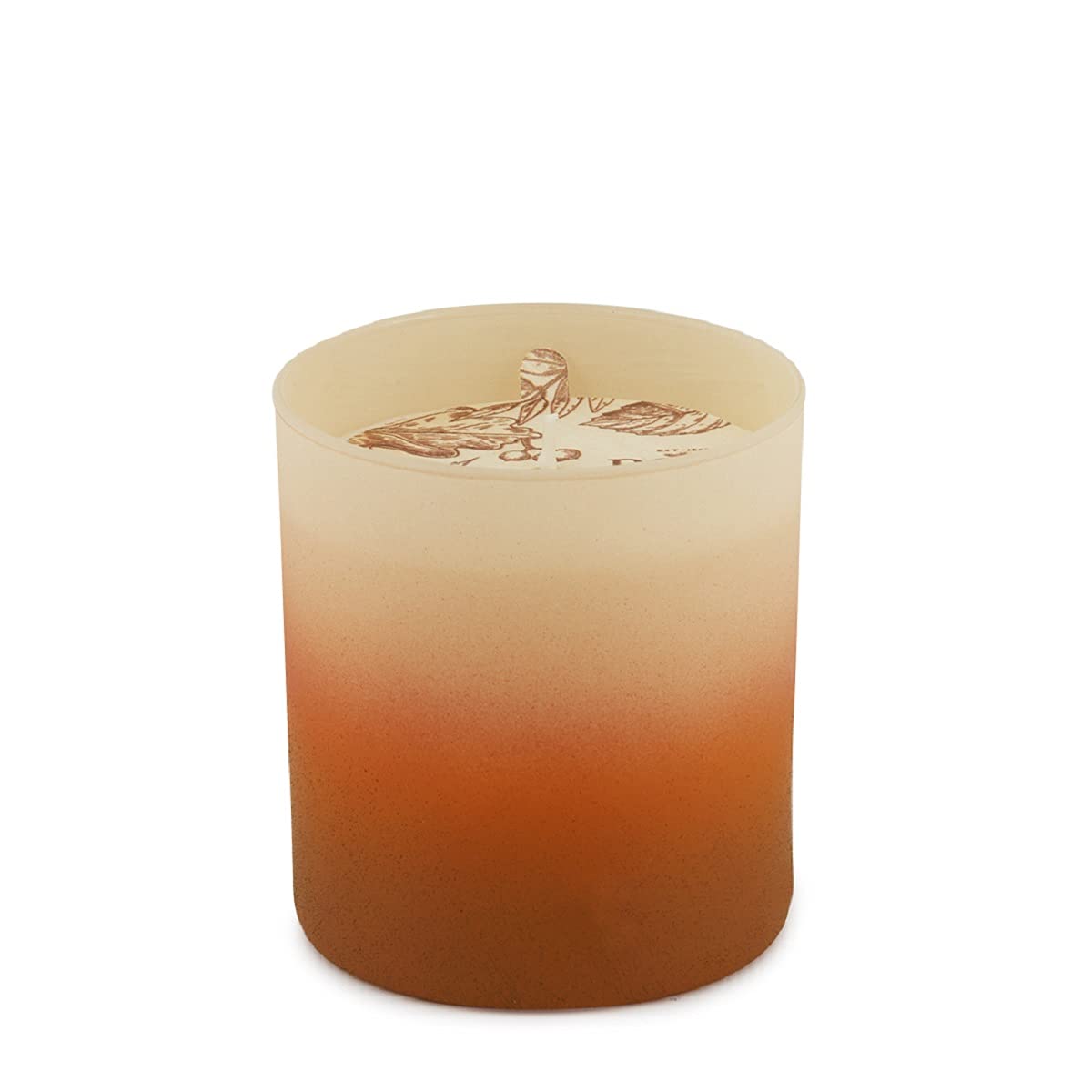 Root Candles Handcrafted Scented Candles - Fall Limited Edition Ombre Collection (8oz) | Leaves & Cashmere Fragrance | Perfect for Autumn Home Decor, Cozy Evenings & Gift Giving