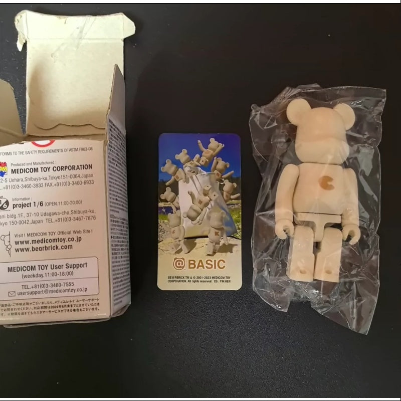 Bearbrick Series 47 BASIC Word C 100% Collectible Vinyl Art Toy - Limited Edition Japanese Designer Figure for Display & Collection (Perfect for Home Decor, Office Display, and Anime Enthusiast Gifts)