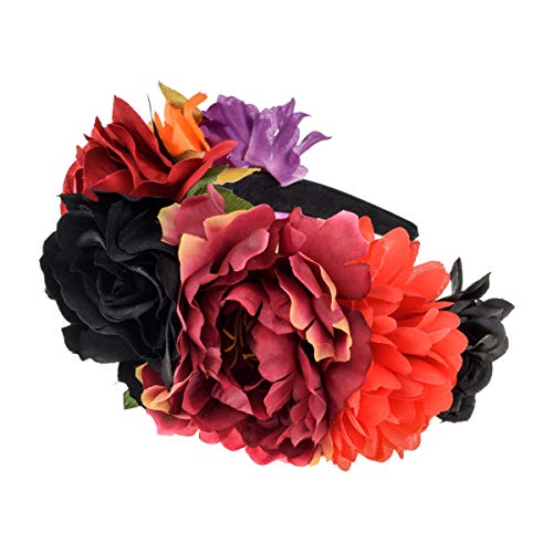black red orange