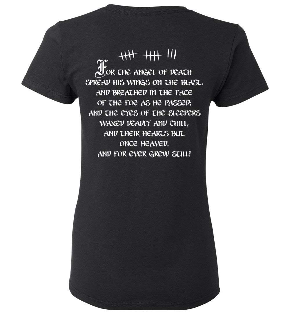 Trendy Women's T-Shirt with Back Tattoo Design - Soft Cotton Tee for Casual Wear & Street Style Fashion