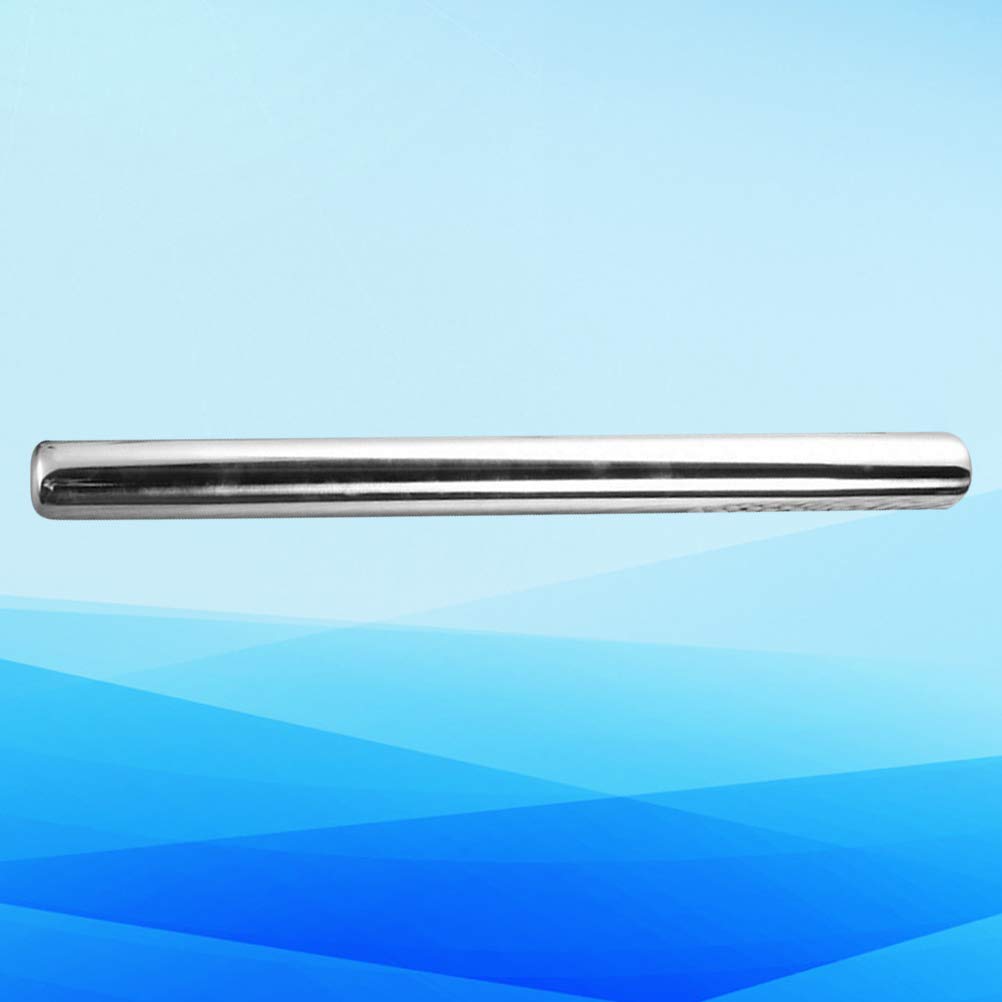 DOITOOL Stainless Steel Rolling Pin - Non Stick Smooth Surface for Baking Dough, Pizza, Pastry, Pasta & Cookies - Perfect Kitchen Tool for Home Bakers & Professional Chefs (Ideal for Pastry Making, Pizza Dough, Cookie Baking & More)