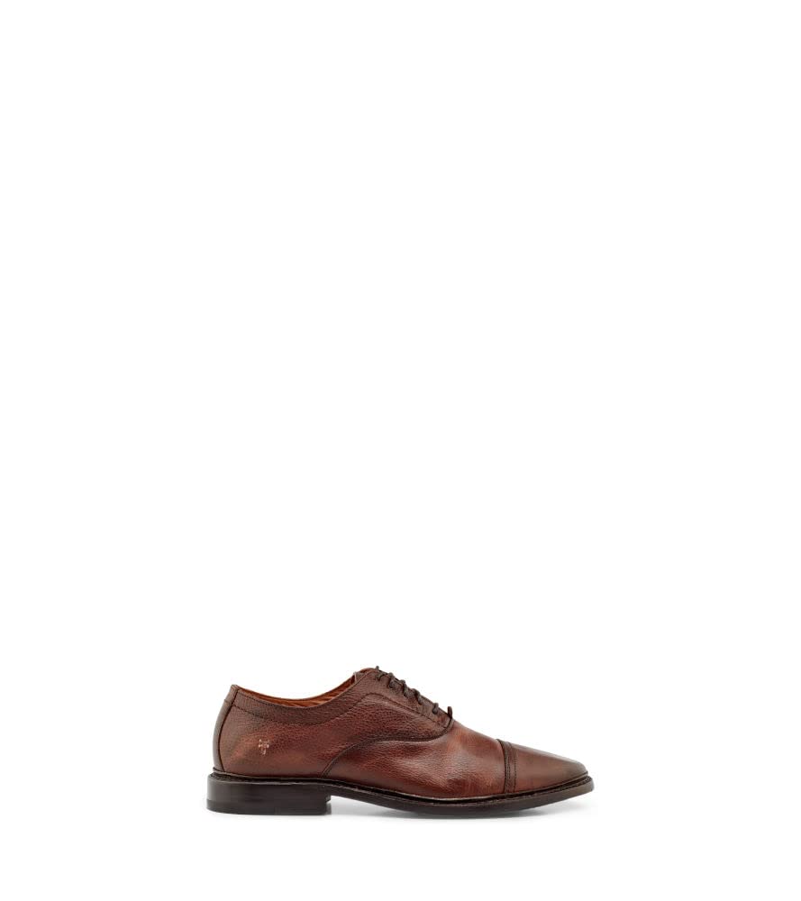 Frye Men's Paul Bal Oxford - Classic Leather Dress Shoes for Business & Casual Wear | Comfortable & Stylish Men's Footwear for Office, Wedding & Everyday Use