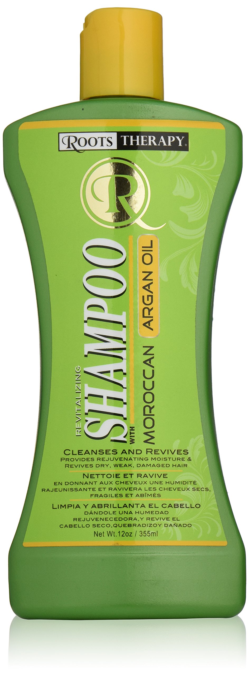 Best Organic Shampoo for All Hair Types - 12oz Hydrating & Volumizing - Perfect for Daily Use at Home, Gym, or Travel