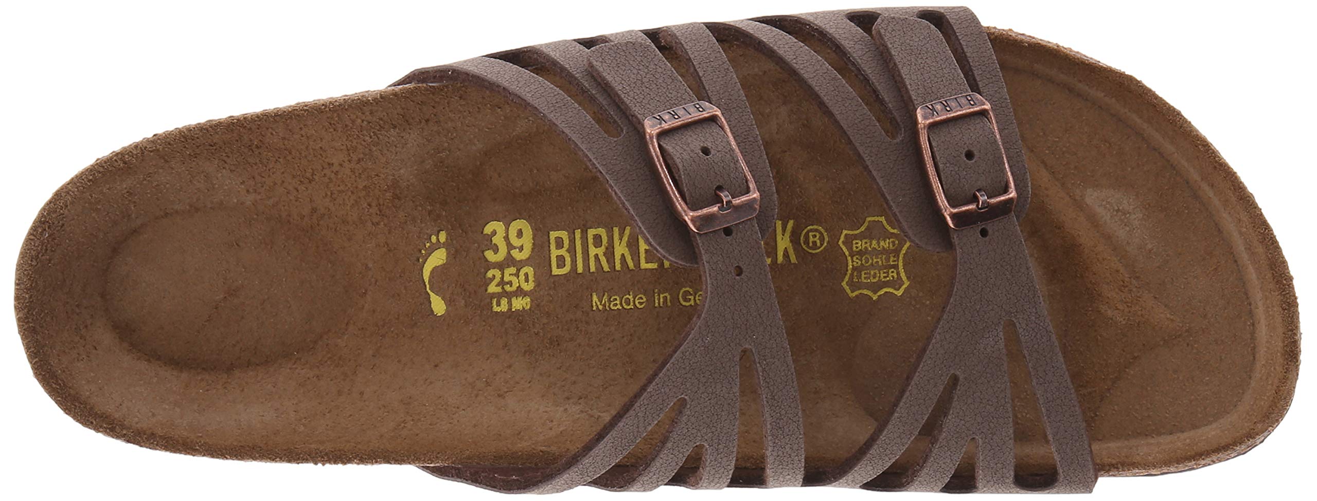 Birkenstock Granada Mocha Bb 36 - Comfortable Leather Sandals for Women | Perfect for Casual Wear, Beach & Summer Outfits