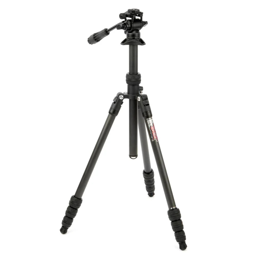 Punks Billy 2.0 Professional Video Tripod Kit with AirHed Trinity Stabilizer - Lightweight Aluminum Camera Stand for DSLR, Mirrorless, and Smartphone Filmmaking - Perfect for Vlogging, Live Streaming, and Outdoor Photography