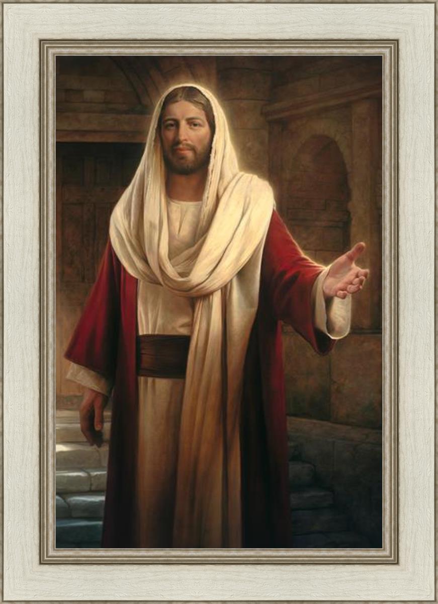Come Follow Me by Howard Lyon - Inspirational Christian Art Print for Home, Church & Office Decor