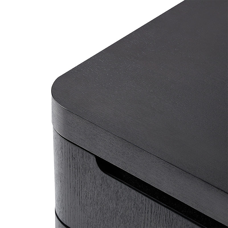 Yolanda Large 3 Drawer Nightstand with Hidden Storage - Modern Bedside Table with Optional Styles - Perfect for Bedroom, Guest Room, or Small Space Organization