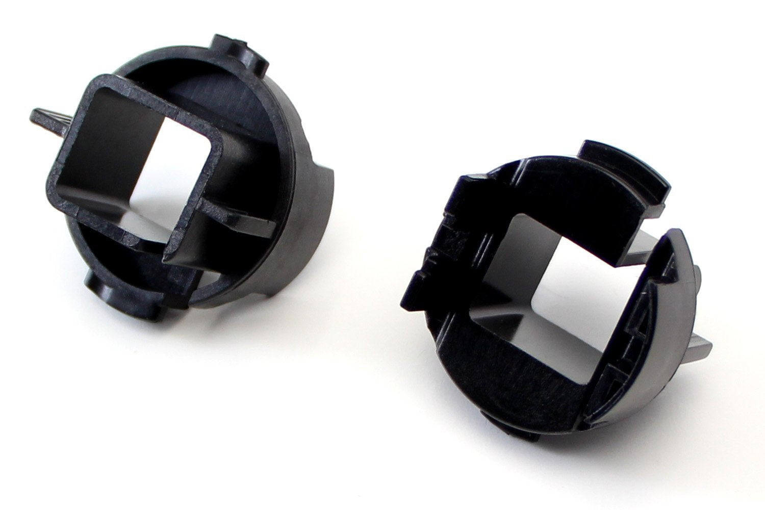 (2 Pack) H7 HID Bulbs Holders & Adapters for Kia Forte Koup & Kia Rio - Direct Replacement for Halogen Headlights - Perfect for Night Driving & Foggy Conditions