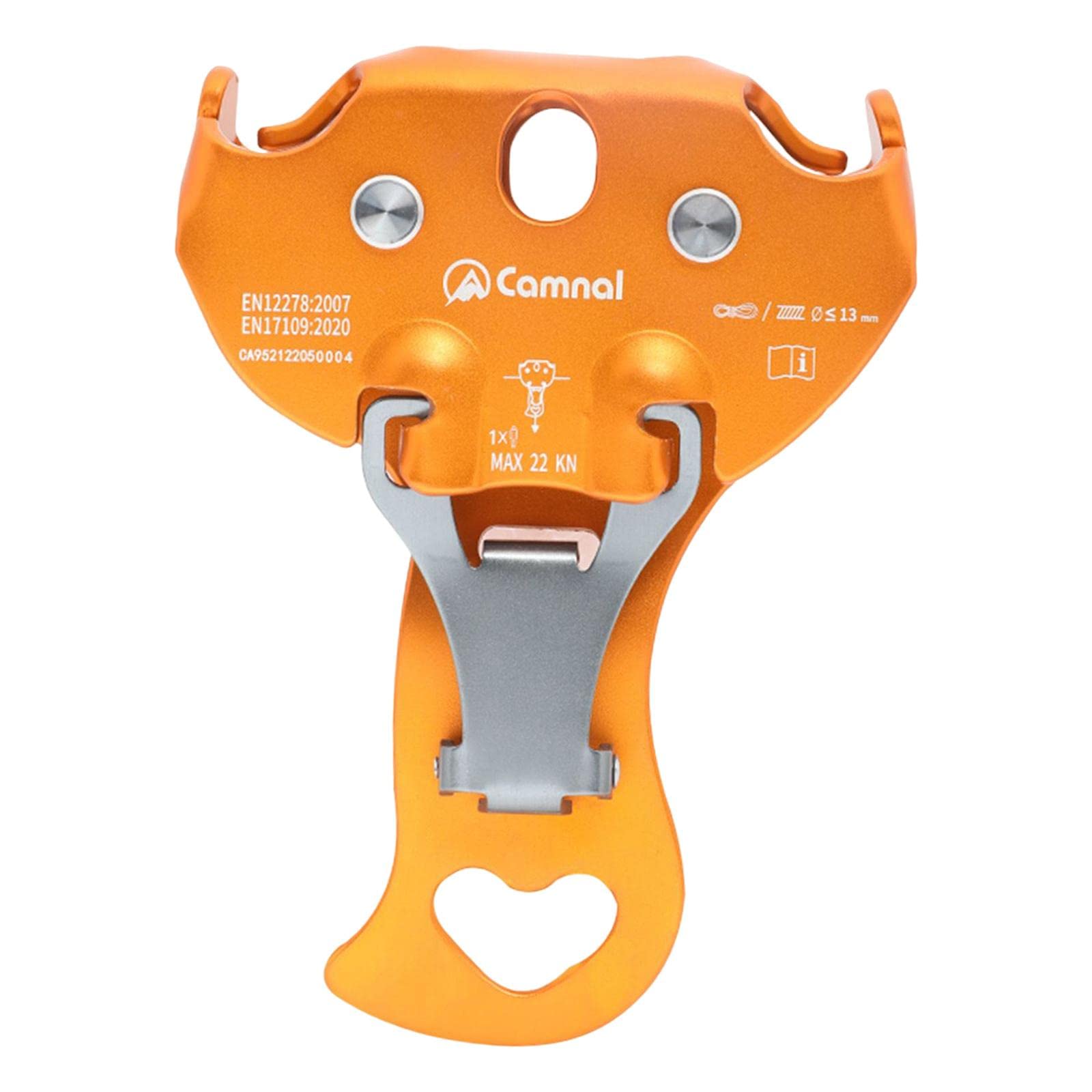 TOOYFUL Rock Climbing Double Pulley - Heavy Duty Arborist Tree Rigging Equipment for Mountaineering & Outdoor Climbing Gear - Perfect for Tree Work, Rescue Operations & Adventure Sports