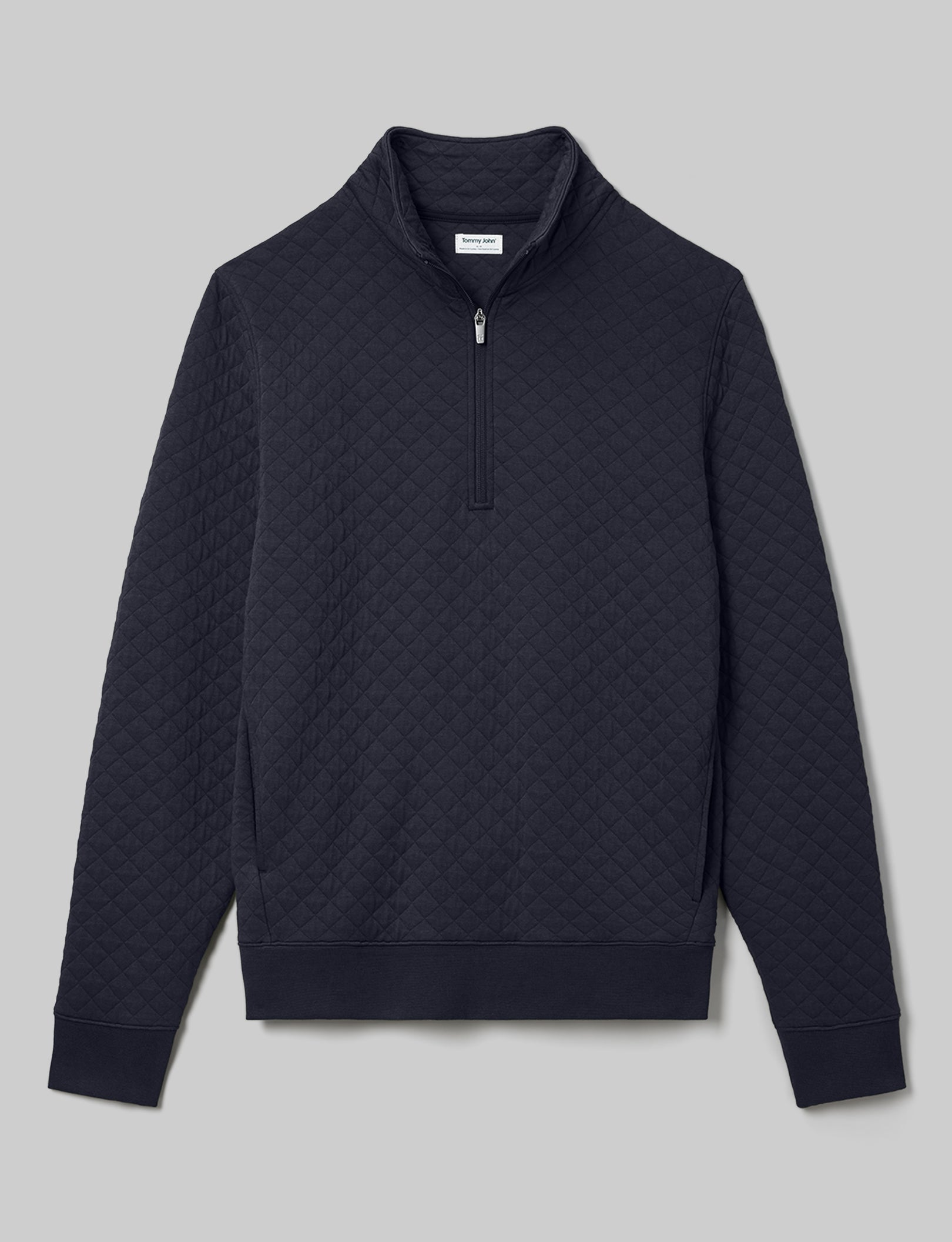 Quilted Quarter Zip Pullover for Men & Women - Lightweight Fleece Jacket for Outdoor Hiking, Running & Casual Wear | Cozy Layered Winter Fashion
