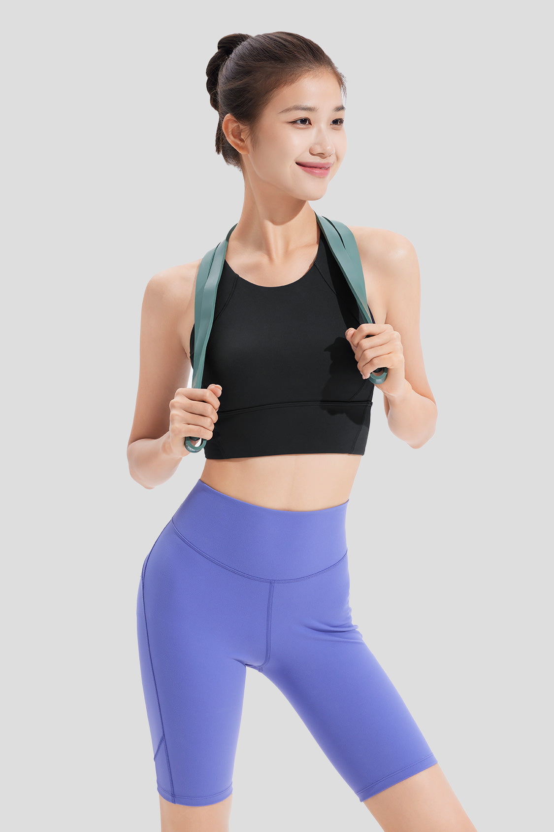 Simple's Oxygen UPF50+ Women's Sports Bra - High Support Workout Top for Running, Yoga & Gym - Moisture Wicking & Breathable Activewear