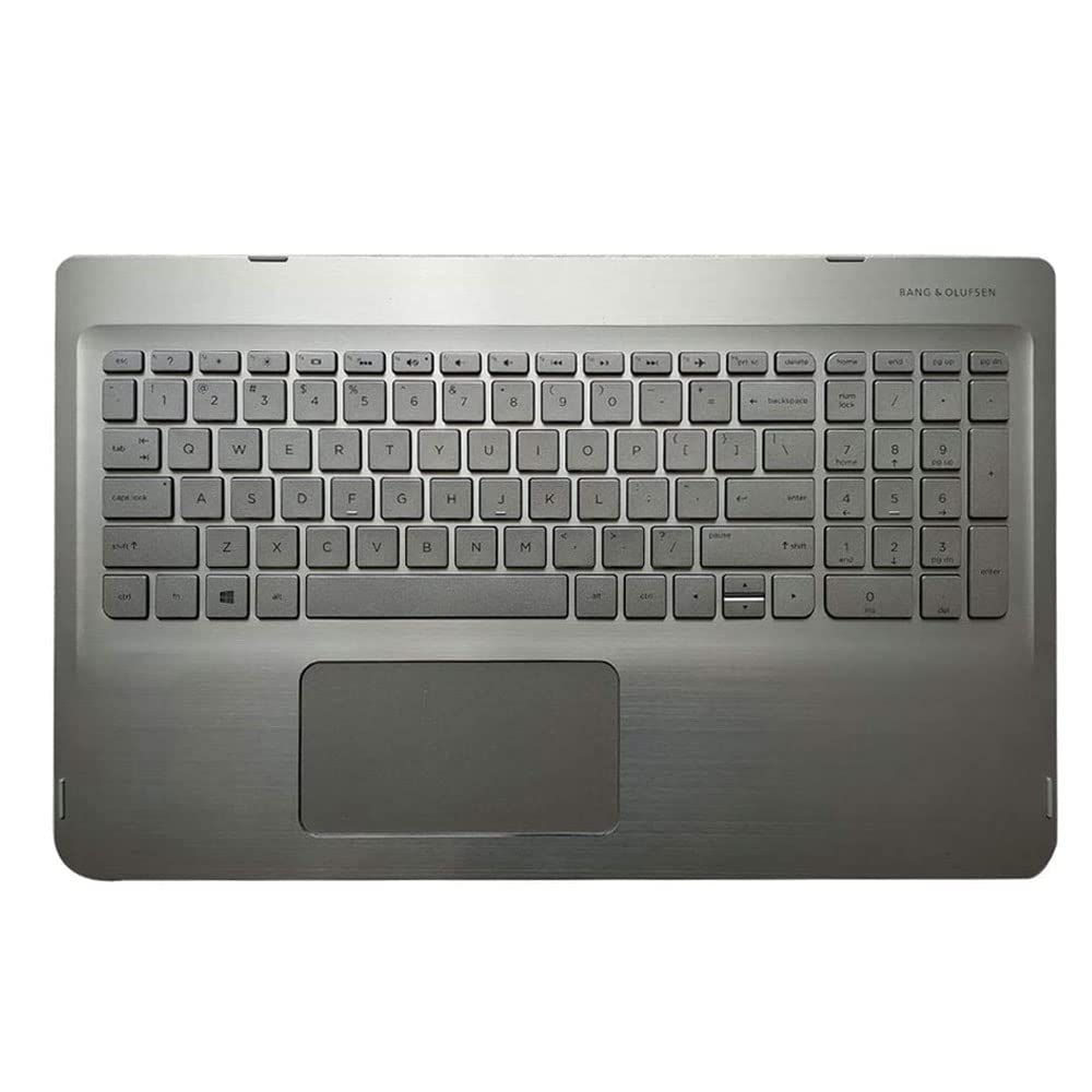 HP Envy M6-W102DX Replacement Keyboard with Palmrest Cover - US Layout (798954-001) - Compatible with Laptop C Shell & TouchPad - Perfect for Office Work, Typing & Computer Repair