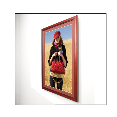 20x24 Poster SwingFrame with Matboard - Premium Wood 353 Profile for Wall Art, Photos & Posters | Perfect for Home, Office & Gallery Displays