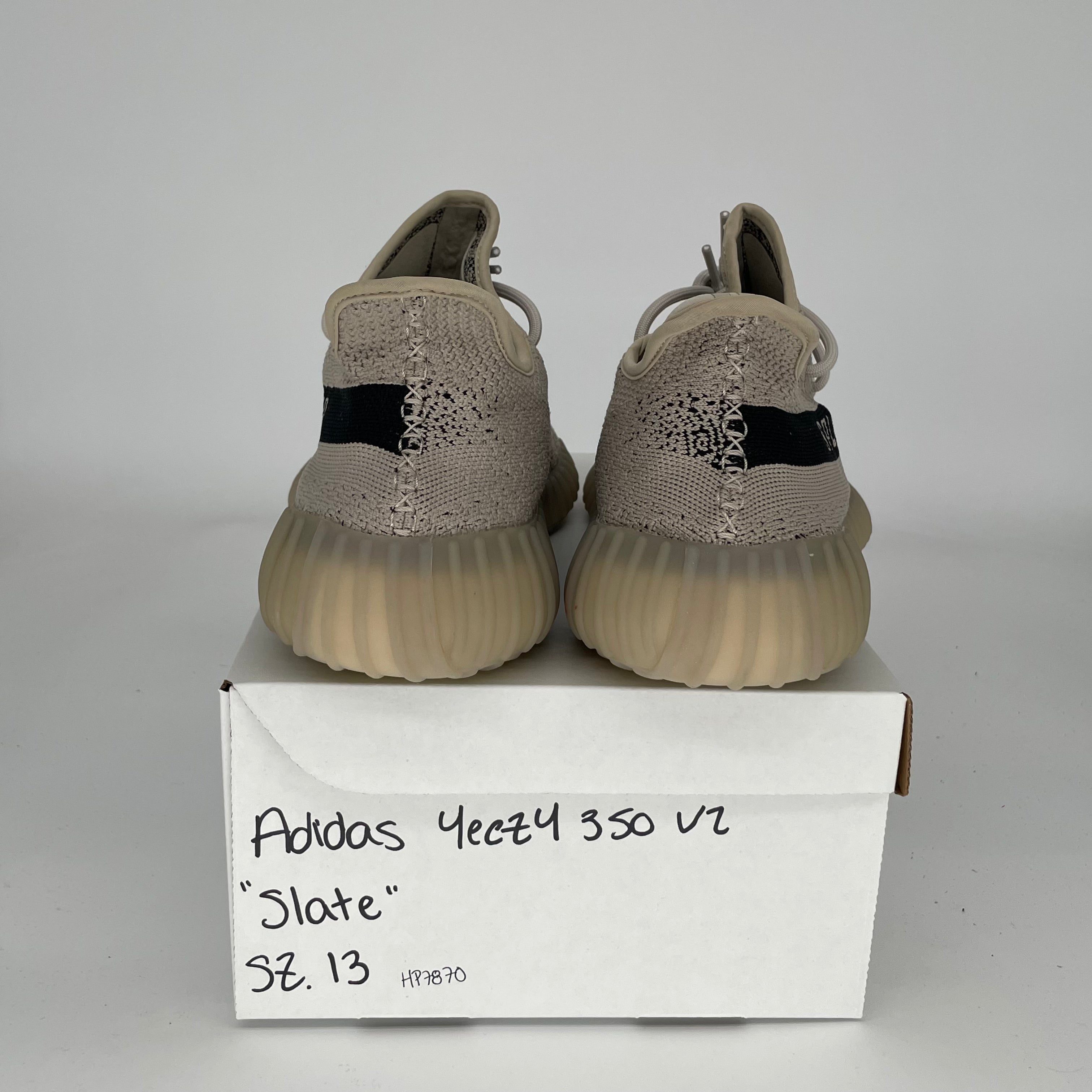 Adidas Yeezy Boost 350 V2 Slate - Men's Size 13 Sneakers (HP7870) | Comfortable Running Shoes for Gym, Casual Wear & Street Style