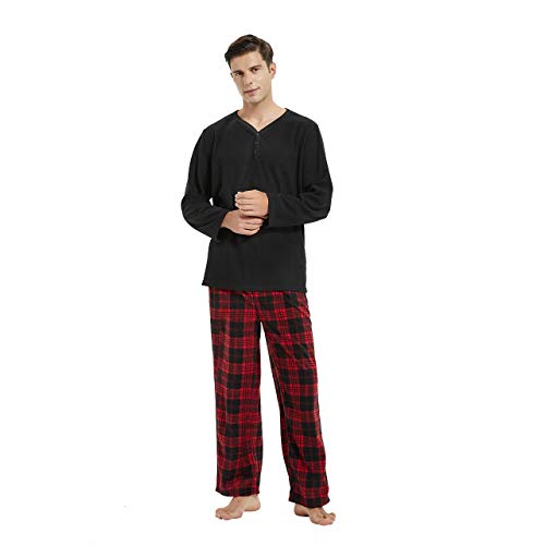 Black/Red-black Plaid Mens