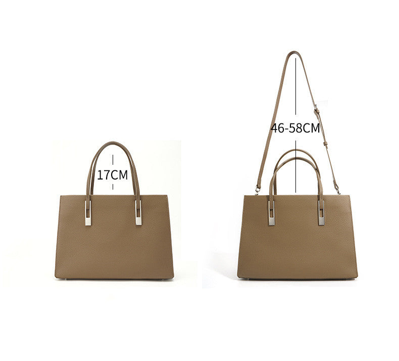 Structured Everyday Tote Bag for Women - Durable Work & Travel Tote with Pockets - Perfect for Office, Commute, Shopping & Beach Day Essentials