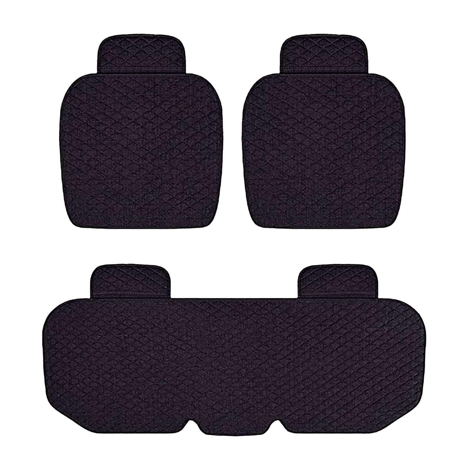 Breathable Non-Slip Car Seat Covers - Universal 3-Piece Set for Front Seats with Anime Design | Premium Car Interior Accessories for Comfort & Style | Perfect for Daily Commute, Road Trips & Car Enthusiasts