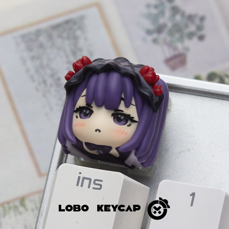 Custom Anime Keycaps - My Dress Up Darling Themed Resin Artisan Keycaps, Multi-Colored Handmade Keycaps for Mechanical Keyboards (Perfect for Gaming, Typing & Keyboard Enthusiasts)