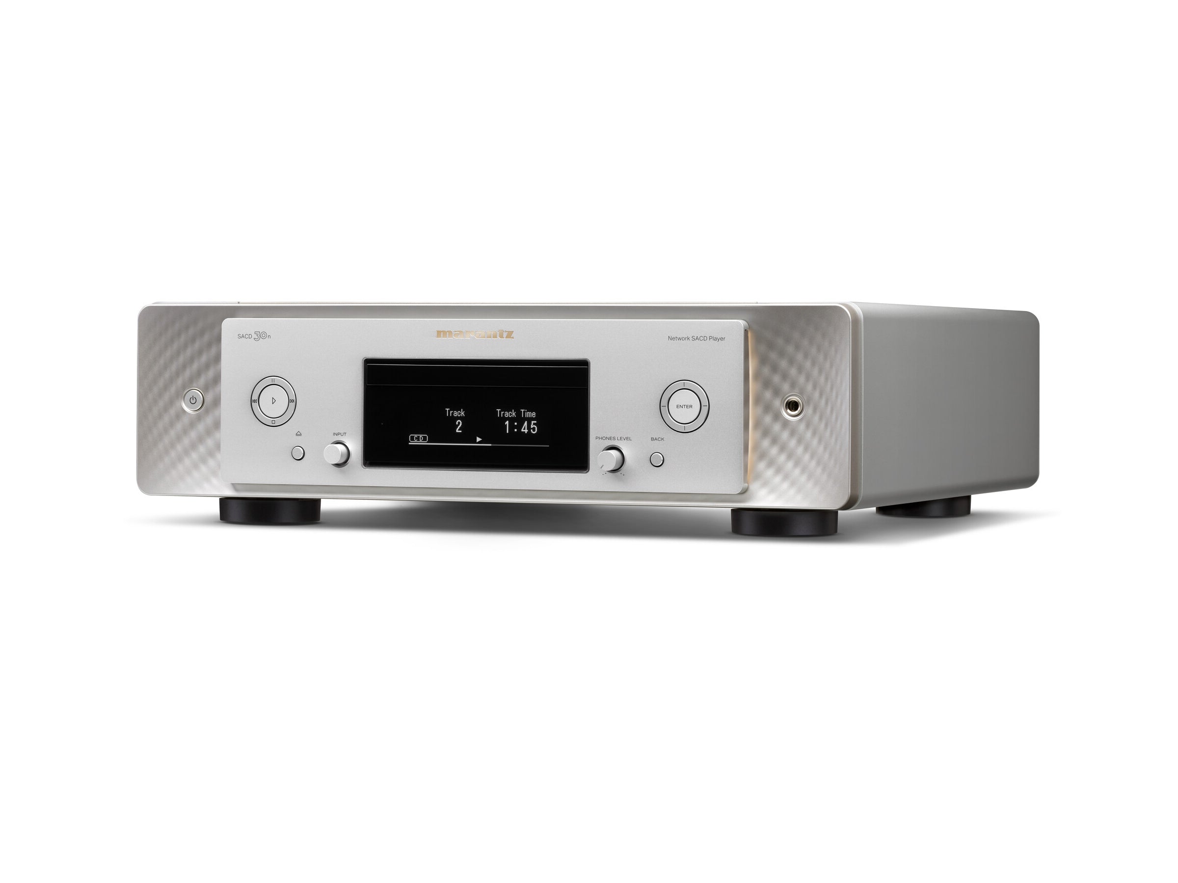 Marantz SACD 30n Premium Network CD/SACD Player - Hi-Res Audio Streaming, Built-in DAC, Wireless Connectivity for Home Theater & Audiophile Systems