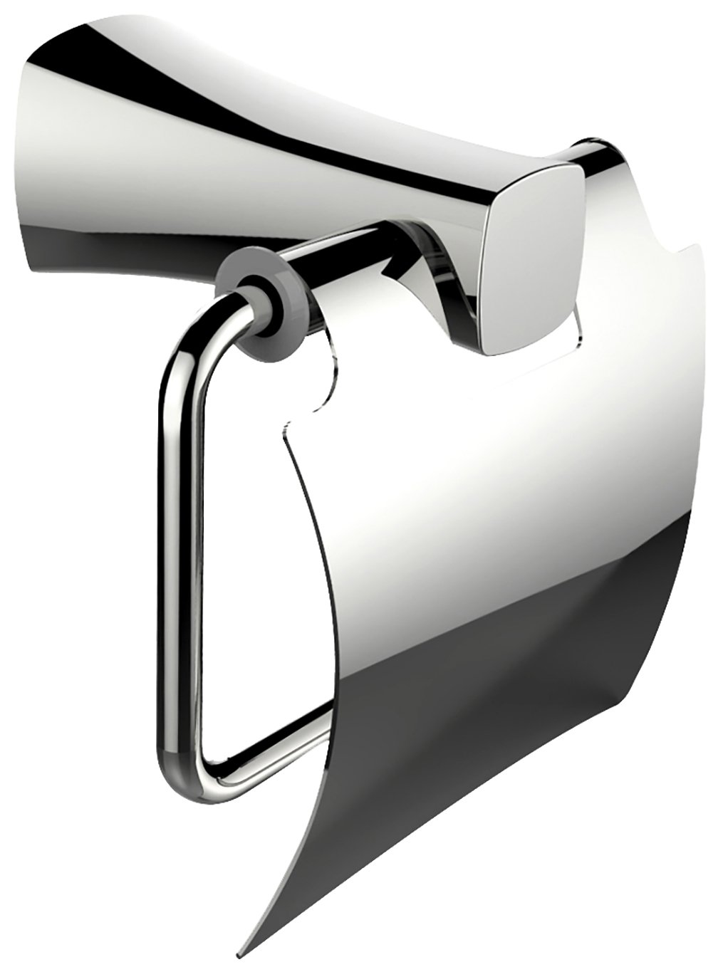 Chrome Plated Towel Ring and Toilet Paper Holder Set - Bathroom Accessories for Modern Homes | Perfect for Bathroom Organization and Decor