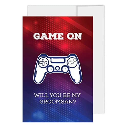 Game on Will You Be My Groomsman