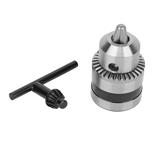 High-Quality Key Type Drill Chuck - Durable Stainless Steel Wear Drill Chuck for Secure Drill Press Fixing - Perfect for Woodworking, Metal Drilling, and DIY Projects