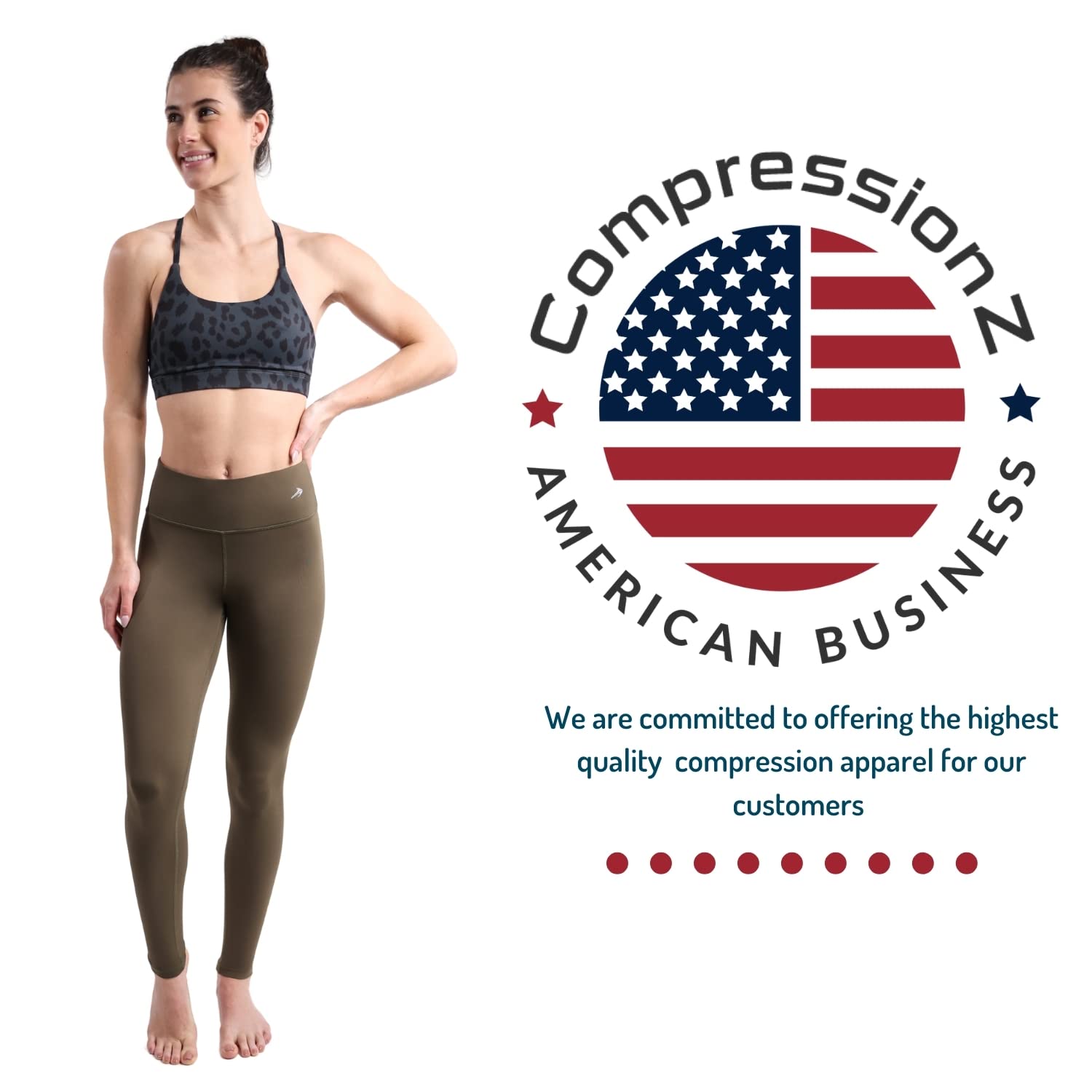 CompressionZ Women's High Impact Sports Bra - No-Bounce Support for Running, Workout & Fitness Training | Perfect for Gym, Yoga & Active Lifestyle