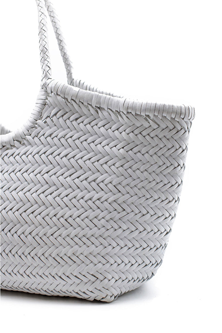Dragon Diffusion Nantucket Large Woven Leather Tote Bag for Women - Stylish & Spacious Handbag for Work, Travel & Everyday Use