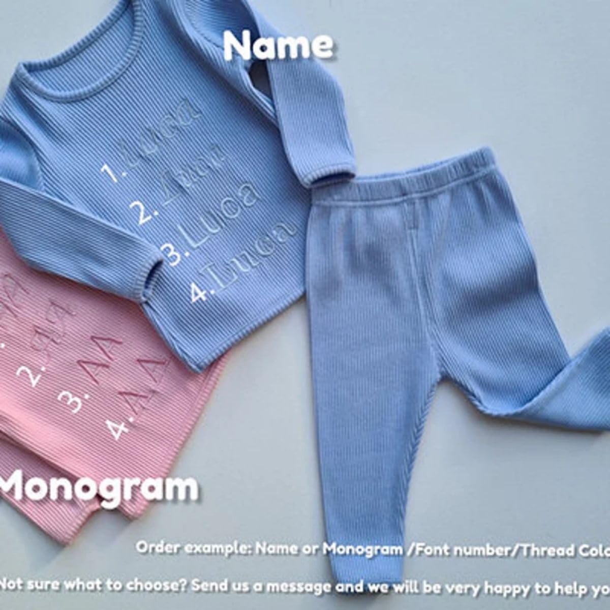 Personalized Baby Zip Bodysuits with Name or Initials - Embroidered All-Season White Sage Jacket for Newborns & Infants | Perfect for Gifts, Photo Shoots & Everyday Wear