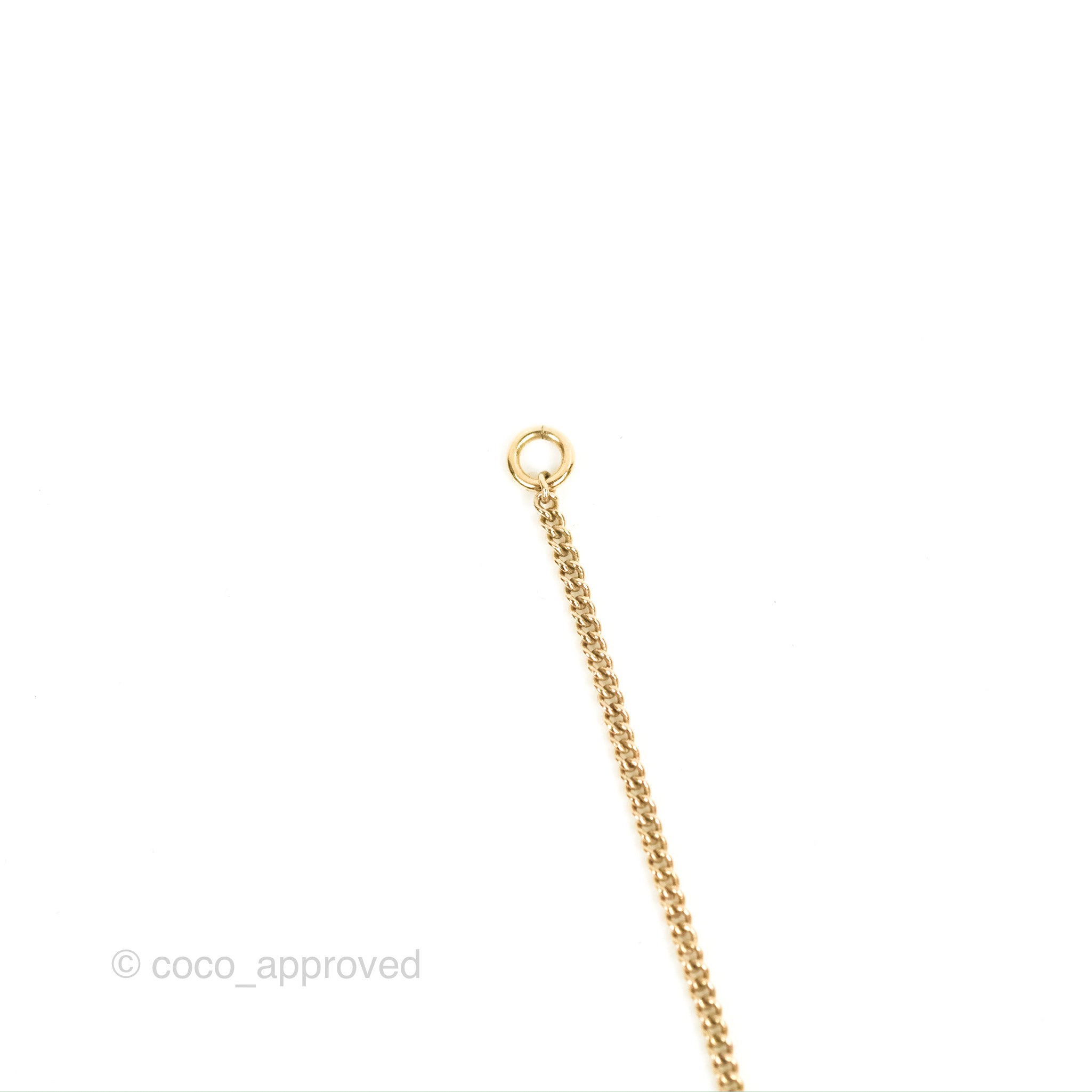 Chanel CC Pearl Light Pink Flower Pendant Necklace Gold Tone 18C - Elegant Jewelry for Women, Perfect for Parties, Weddings & Special Occasions