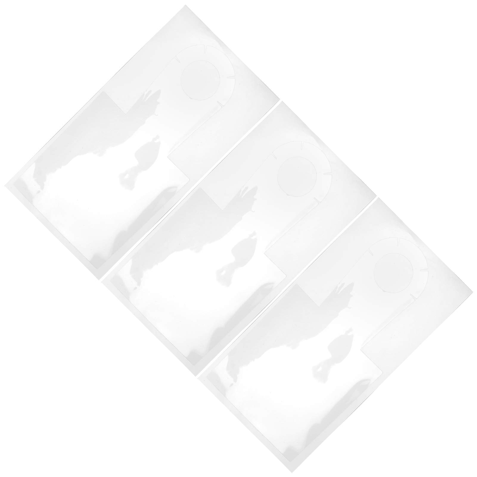 Liyeeo Bike Crank Stickers - Transparent Protective Film for Bicycle Cranksets | No Residue, Easy Application | Perfect for Road Bikes, Mountain Bikes & Cycling Enthusiasts | Ideal for Commuting, Training & Outdoor Adventures
