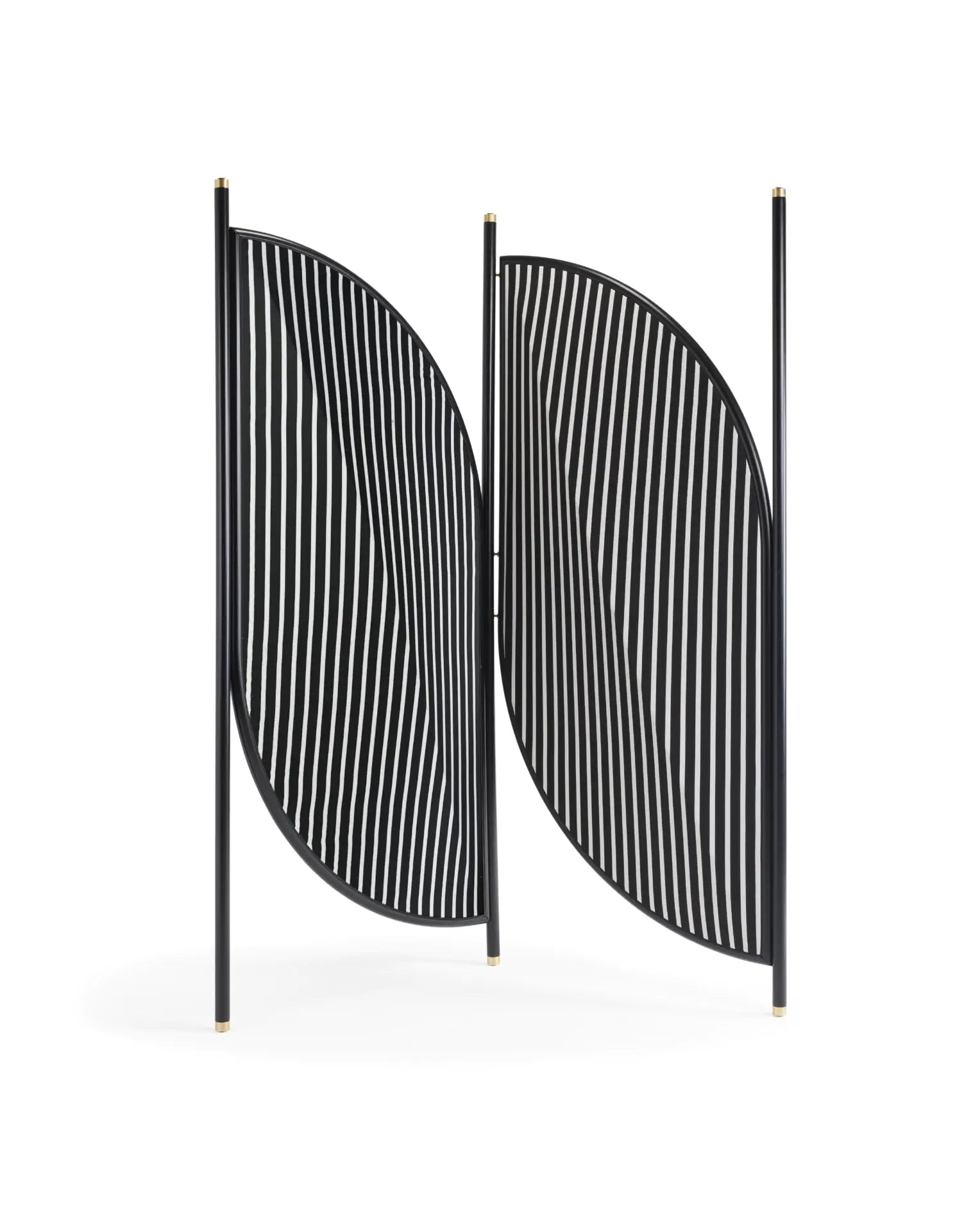 GTV Feng 2 Panel Room Divider - Decorative Folding Privacy Screen for Home & Office | Perfect for Living Rooms, Bedrooms, and Workspaces