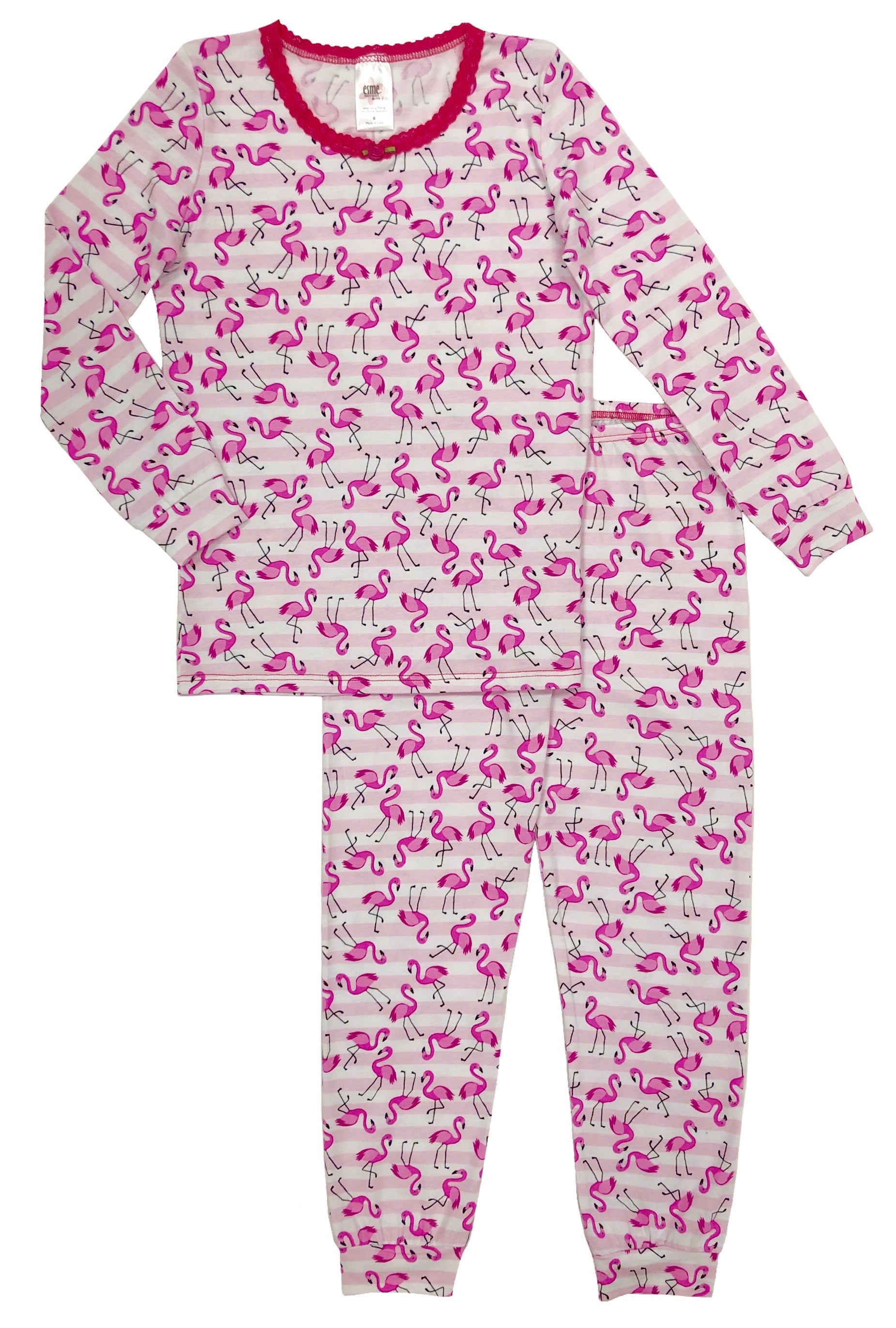 Stylish Stripe Flamingo Print Matching Set - Women's Summer Beach Outfit for Vacation, Pool Party & Casual Wear