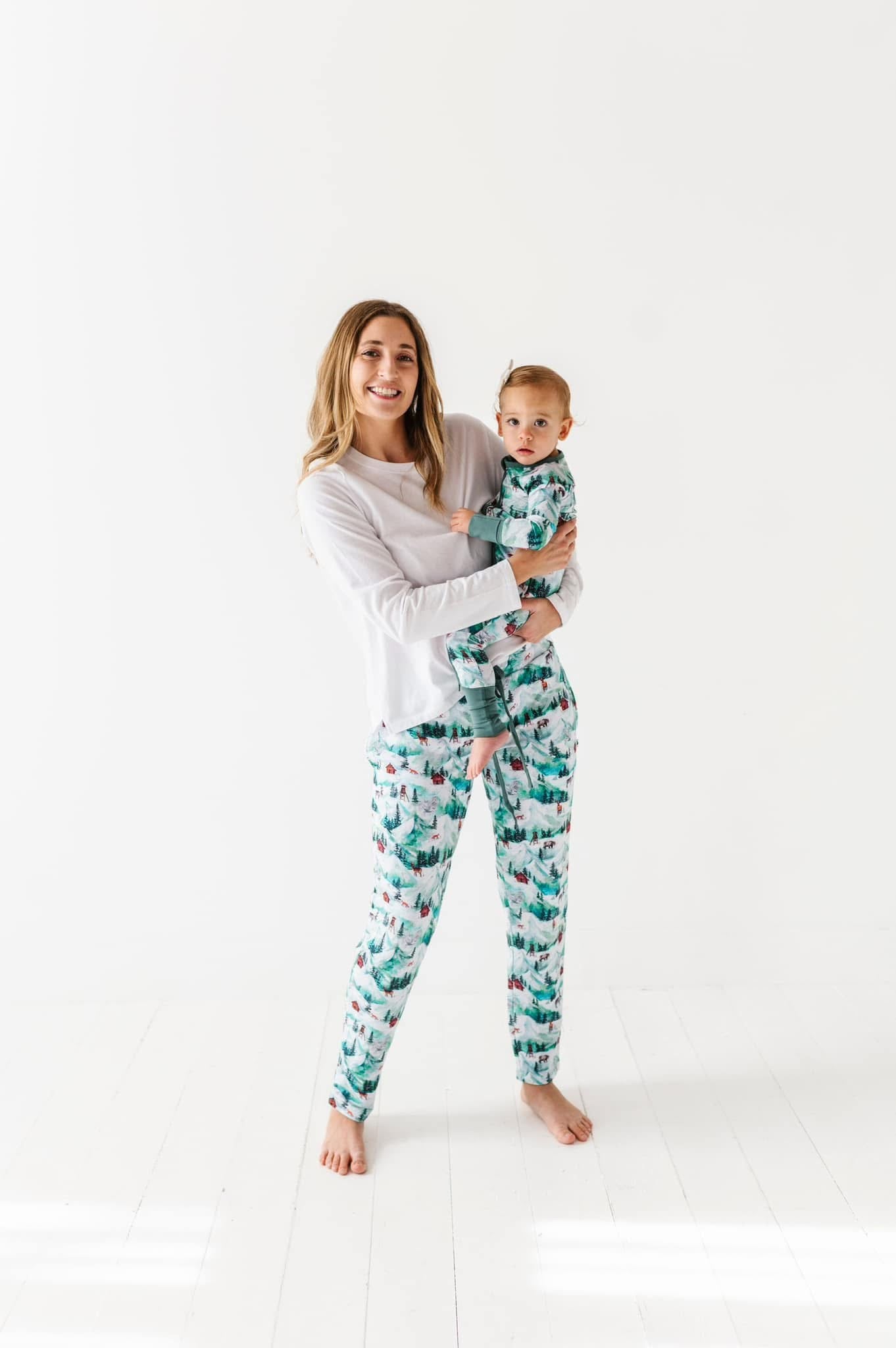 Alpine Peaks Men's Straight Leg Pajama Pants - Soft Cotton Sleepwear for Lounge & Relaxation at Home