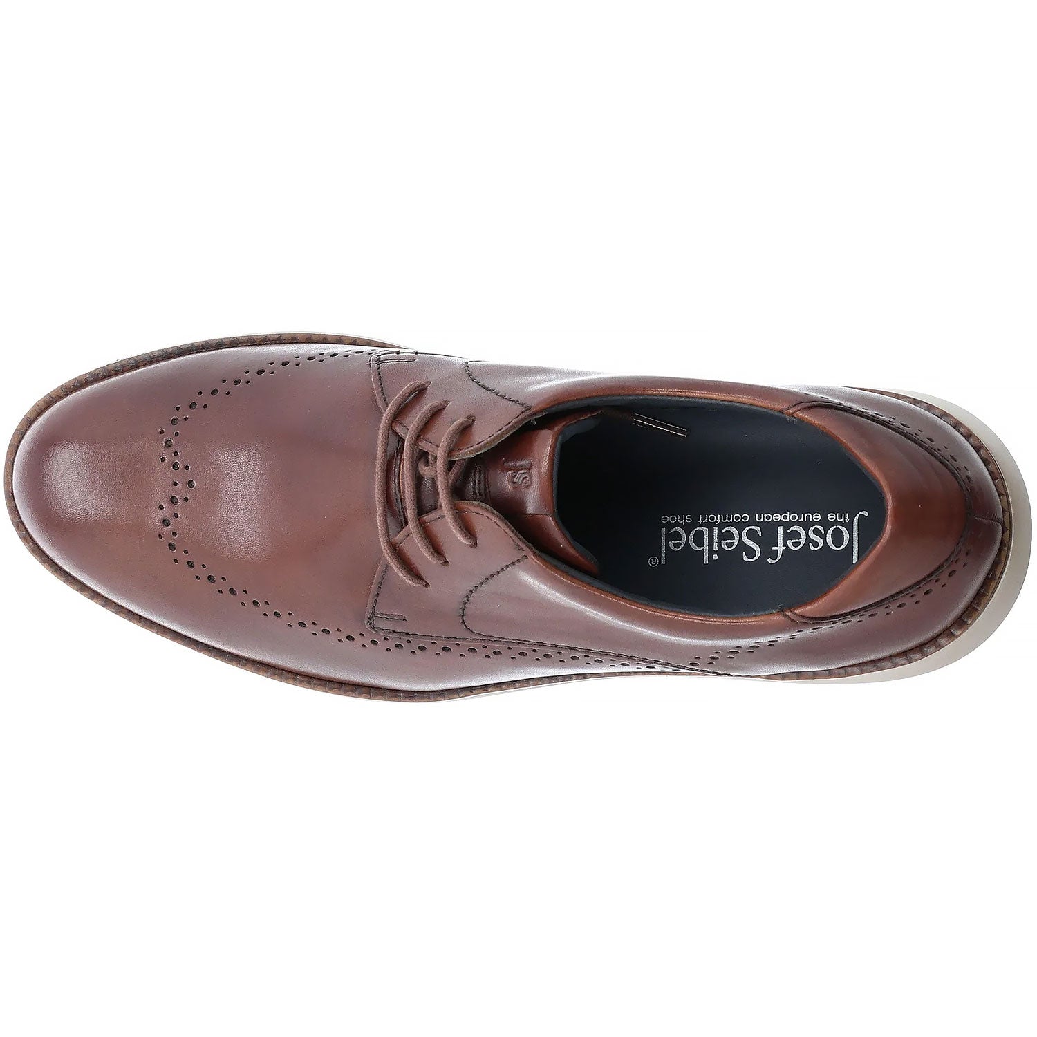 Josef Seibel Tyler 33 Men's Dress Shoes with Tie - Classic Formal & Business Attire for Office, Weddings & Special Occasions