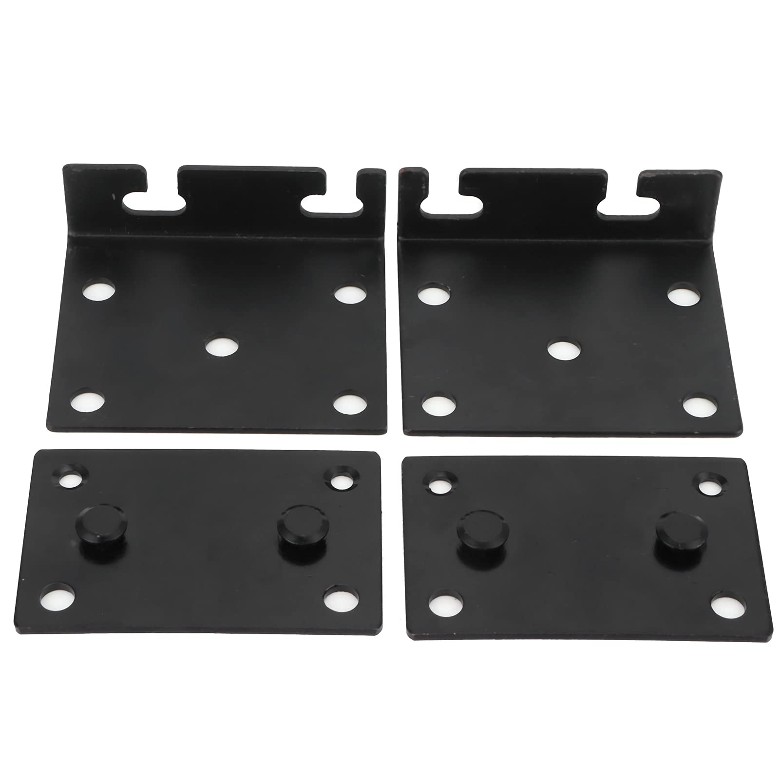 Garosa Bed Rail Brackets - Heavy Duty Wooden Bed Frame Brackets for Headboard & Footboard Replacement, Durable Furniture Hinges & Hardware (Perfect for Bed Frame Repair & DIY Furniture Projects)