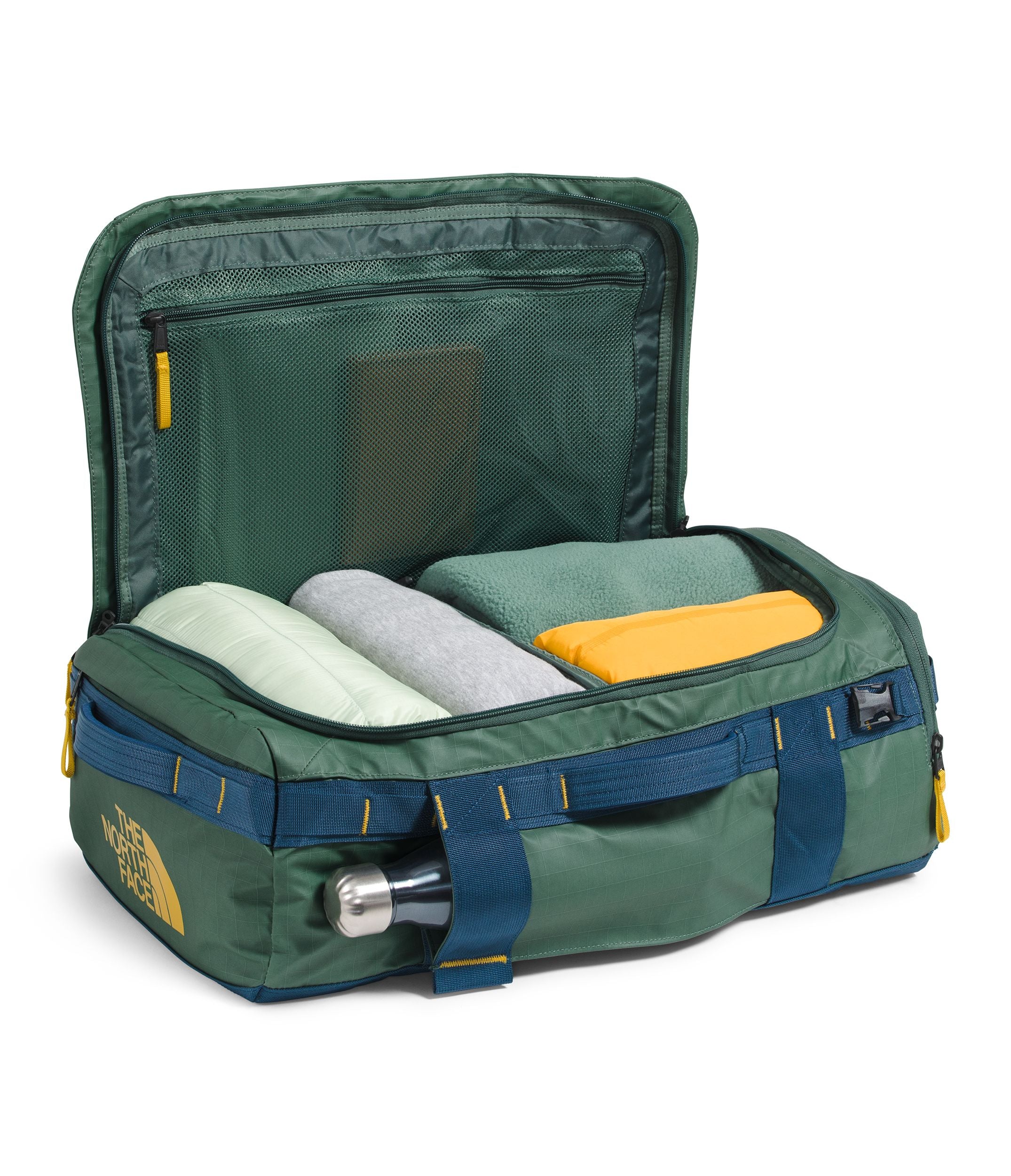 The North Face Base Camp Voyager Duffel 32L - Waterproof Travel Duffel Bag for Camping, Hiking & Outdoor Adventures - Durable Gear for Men & Women