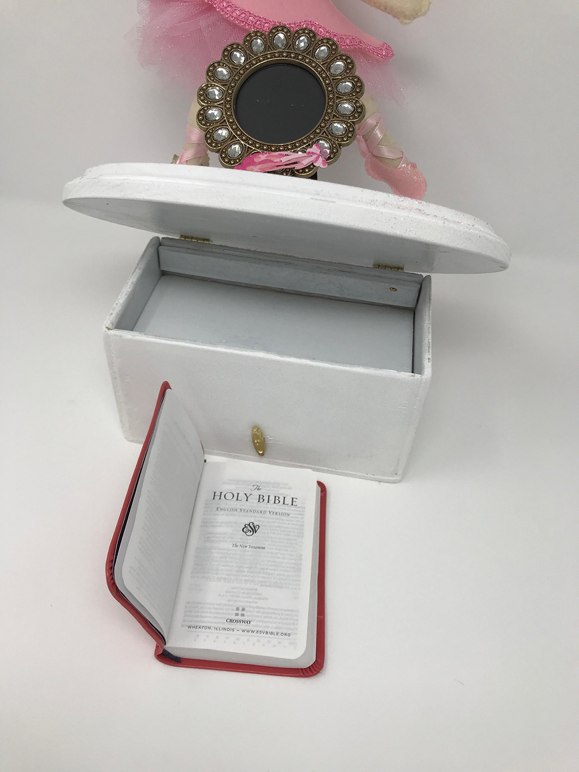 Personalized Ballerina Music Box - Handcrafted Wooden Jewelry Box with Dancing Ballerina & Melody, Perfect for Birthday Gifts, Wedding Favors, and Home Decor
