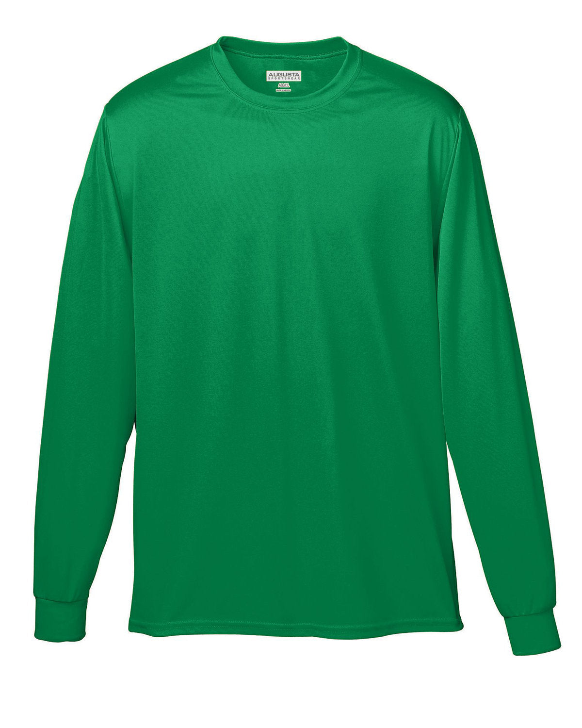 Augusta Sportswear 788 Moisture-Wicking Long Sleeve T-Shirt for Men & Women - Athletic Performance Shirt for Running, Workouts & Outdoor Activities