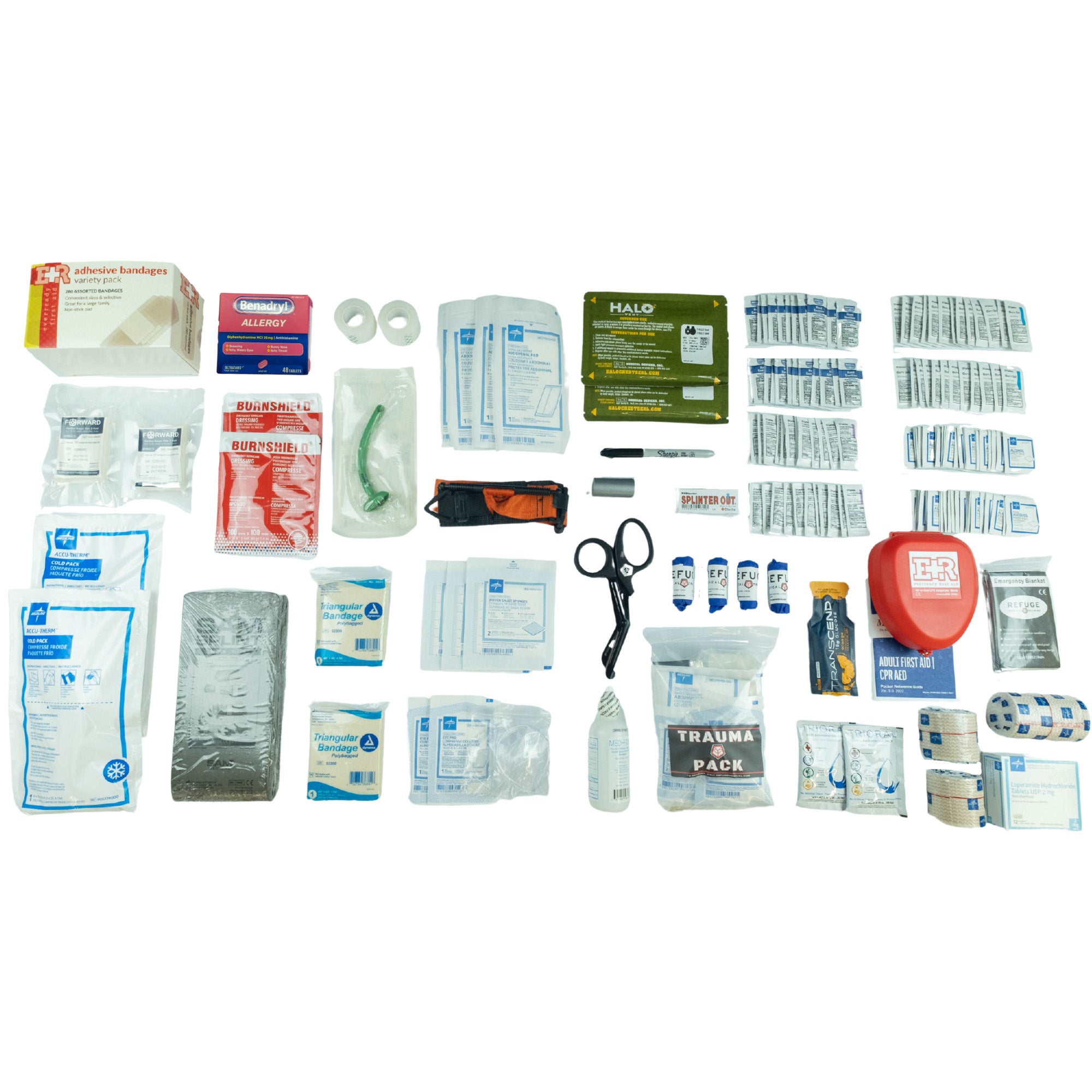 OCK OSHA Compliant First Aid Kit - Essential Workplace Safety & Emergency Preparedness for Offices, Factories, and Construction Sites