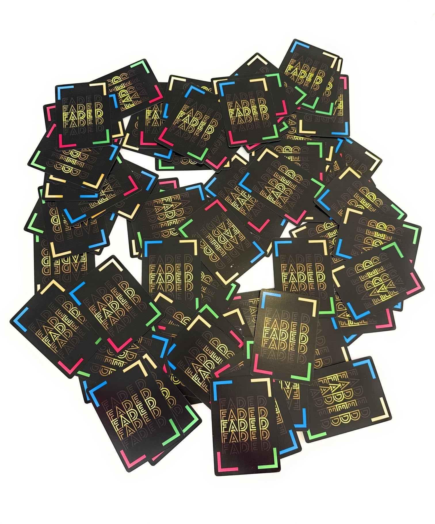 FADED - Fun Drinking Card Game for Parties, Game Nights & 21st Birthday Celebrations - Perfect for College Students, Tailgates & Social Gatherings - Great for Adult Game Nights, Bachelorette Parties & Bar Crawls