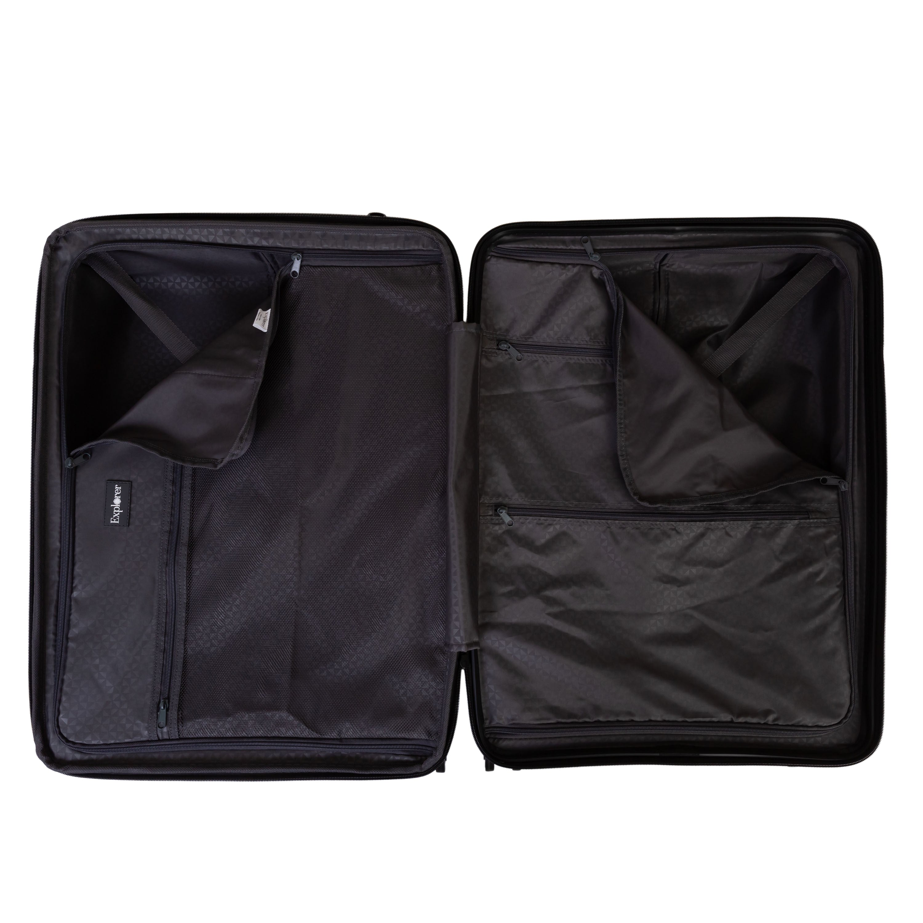 Explorer Breeze Anti-Theft Expandable Medium Carry-On Luggage - Perfect for Business Travel & Weekend Getaways