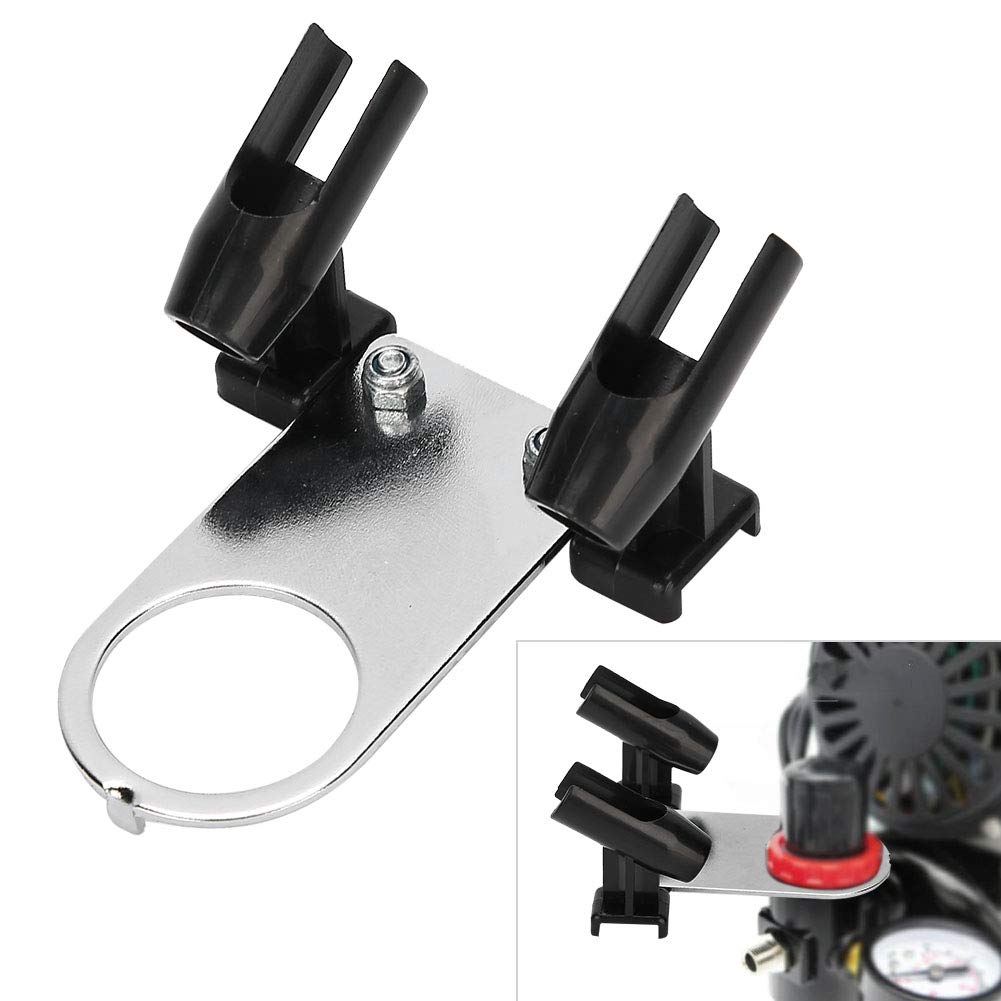 Universal T70 Clamp-on Airbrush Holder - Mini & Simple Airbrush Stand for Hobby, Art & Painting - Perfect for Artists, DIY Projects & Craft Workstations