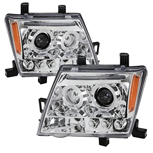 Chrome Housing Clear Lens