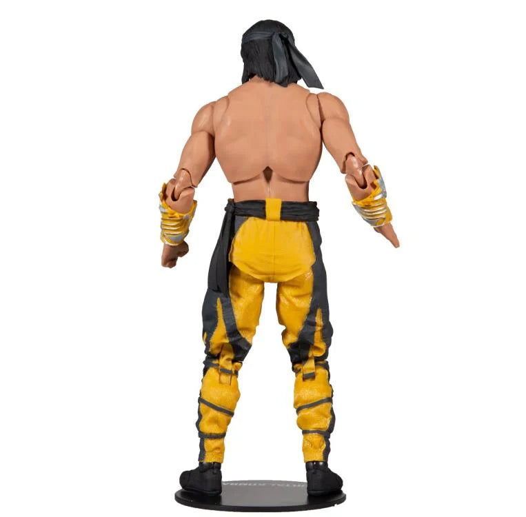 Mortal Kombat XI Liu Kang Fighting Abbot 6-Inch Collectible Action Figure - Video Game Character Model for Display & Combat Play