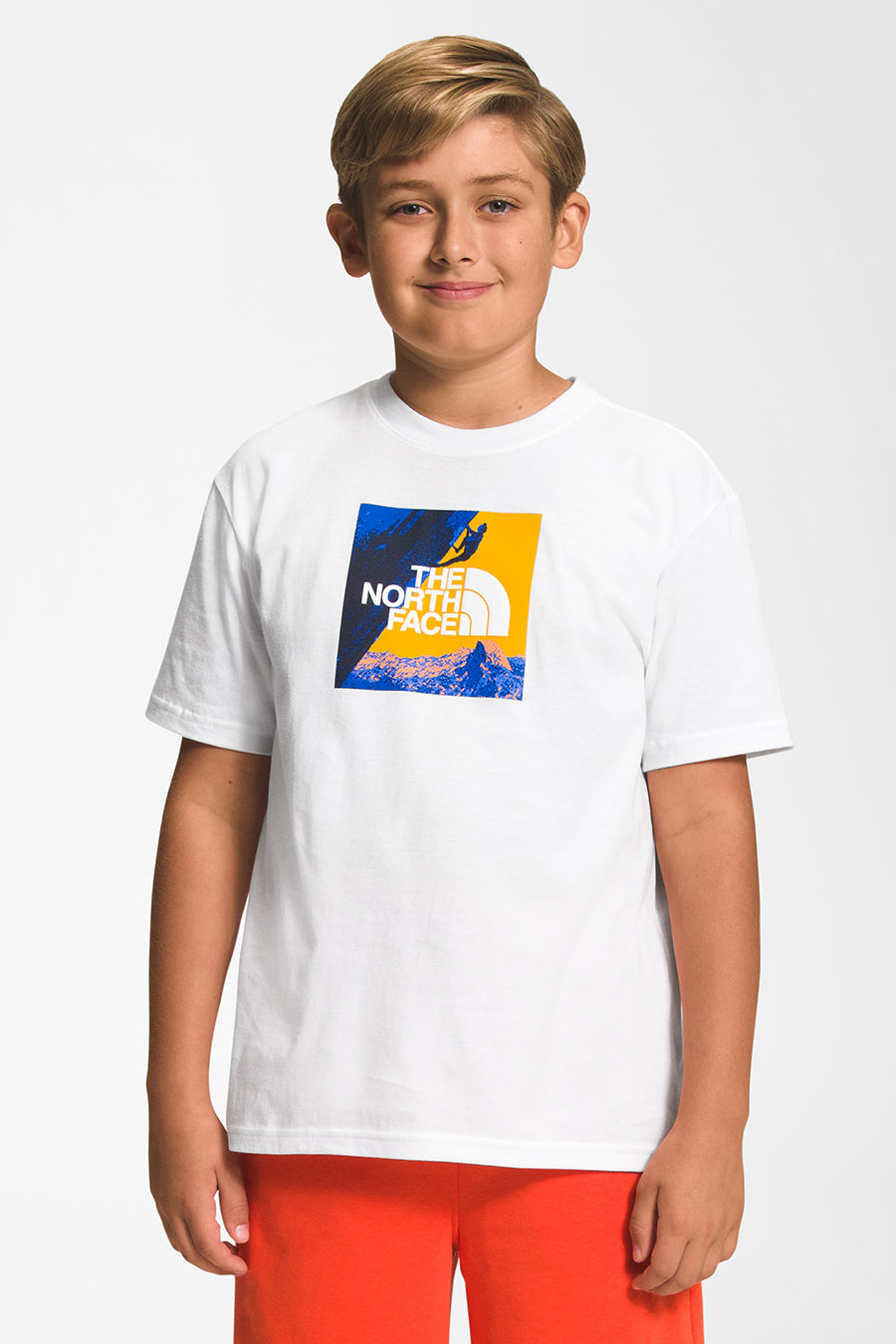 The North Face Boys' Climber T-Shirt - Breathable & Durable Kids' Hiking & Outdoor Adventure Tee for Active Boys