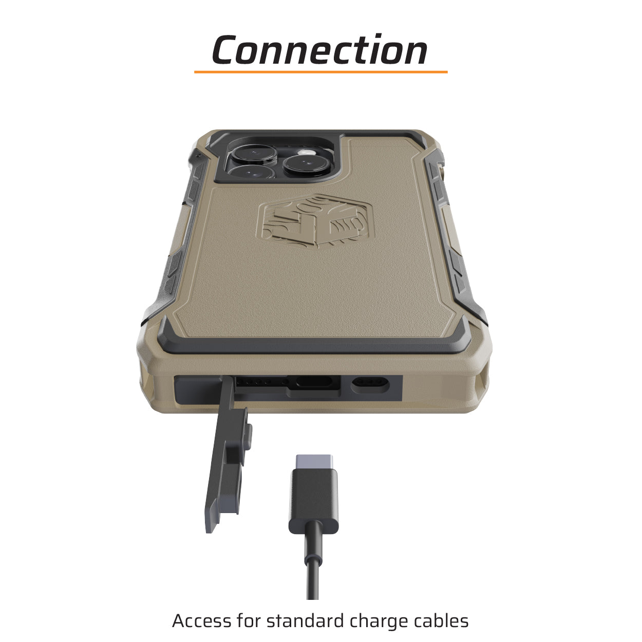 iPhone 15 Pro ADVNTR Rugged Protective Case - Shockproof & Scratch-Resistant Phone Cover | Made in USA | Perfect for Outdoor Adventures, Hiking & Extreme Sports