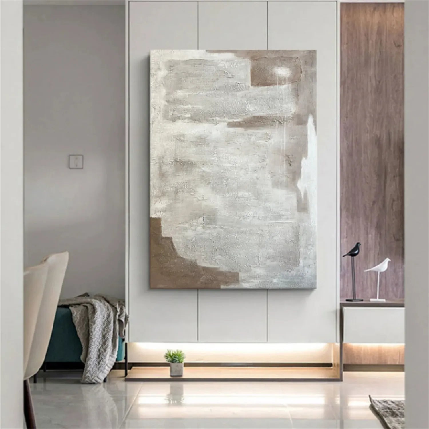 Abstract Painting #AB 152 - Modern Wall Art for Home & Office Decor - Perfect for Living Room, Bedroom or Workspace